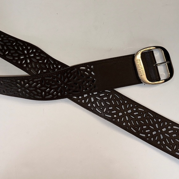 Kenneth Cole Brown Belt Size Large Women's - Picture 1 of 4
